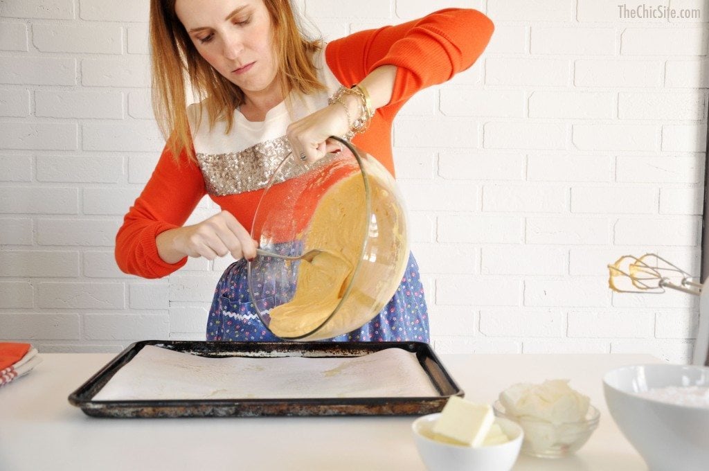 autumn desserts with pumpkin