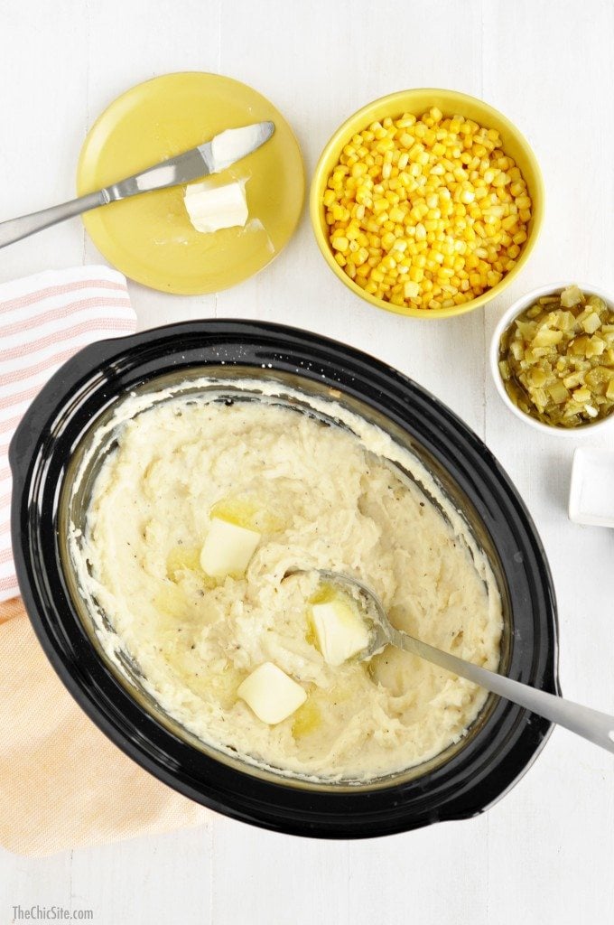 fluffy potatoes in slow cooker