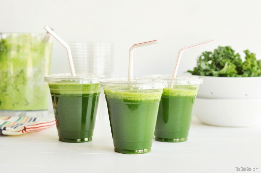 kale and spinach green juice