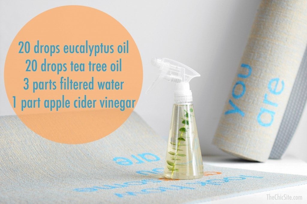 all natural yoga mat cleanser