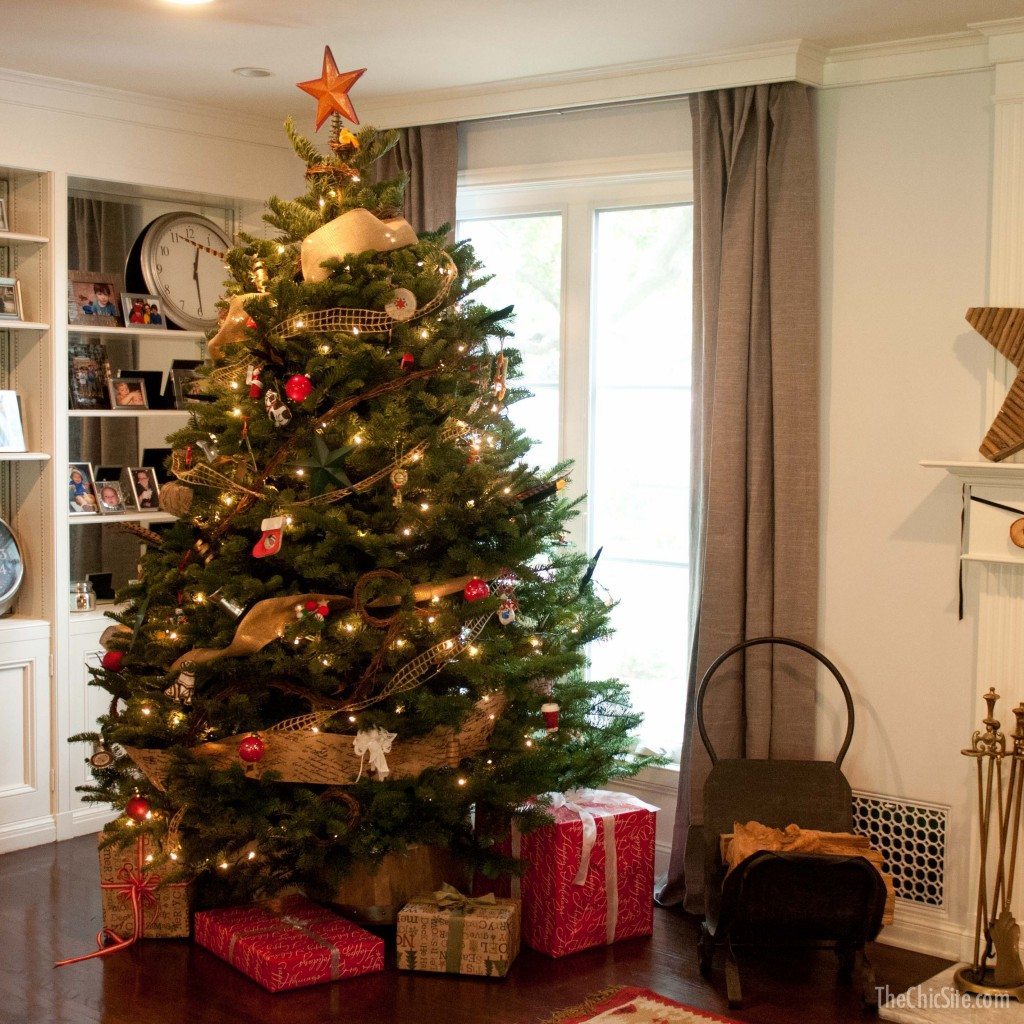 country christmas tree